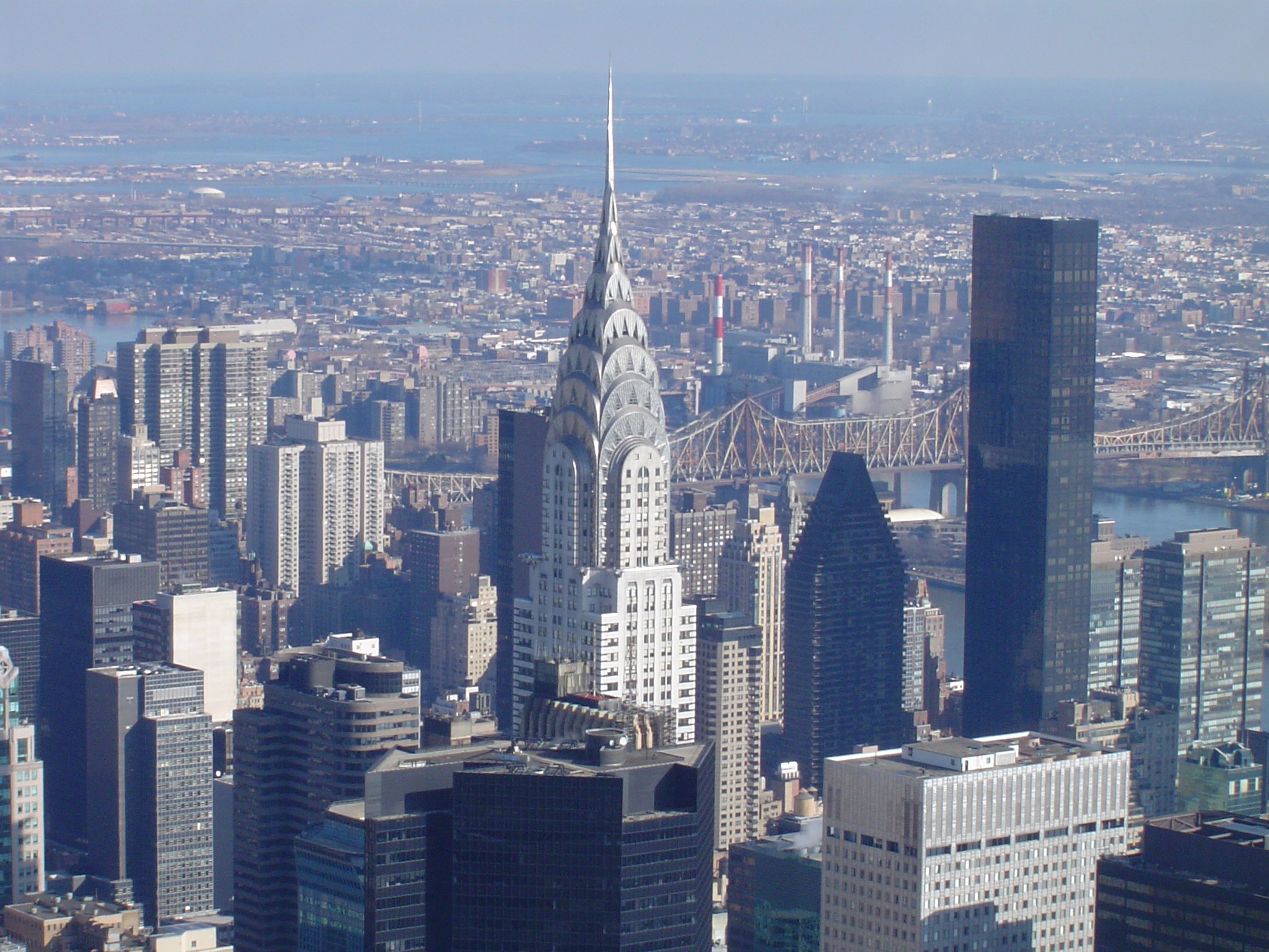 Chrysler Building Day Time Background Hd Wallpaper - New York City - HD Wallpaper 