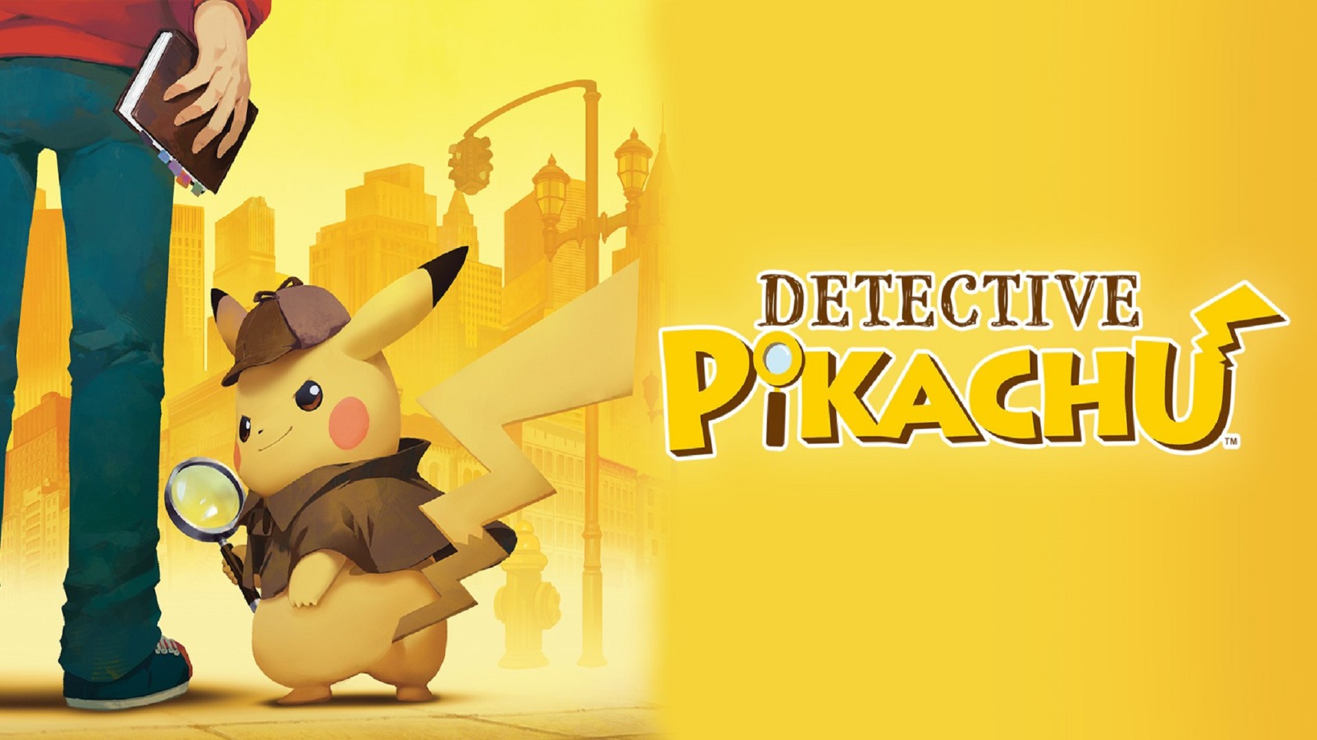 Detective Pikachu Cover Wallpaper - Detective Pikachu Nintendo Switch - HD Wallpaper 