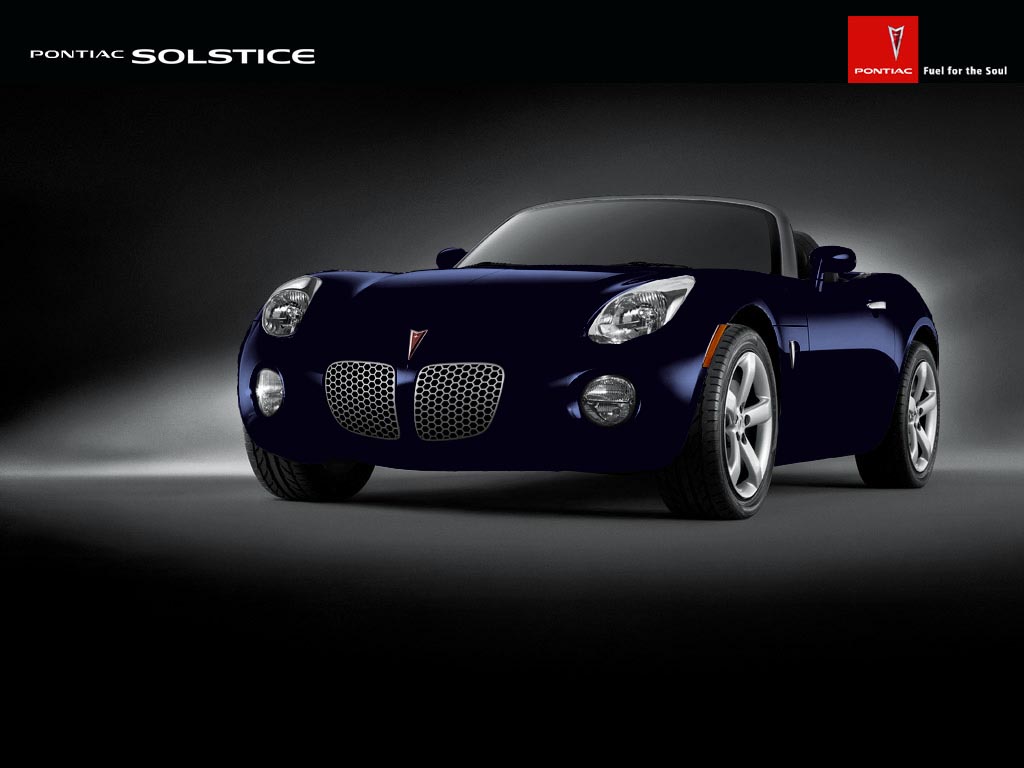 Cars Wallpapers Pontiac Blue Pontiac Solstice - Pontiac Solstice Blue Black - HD Wallpaper 