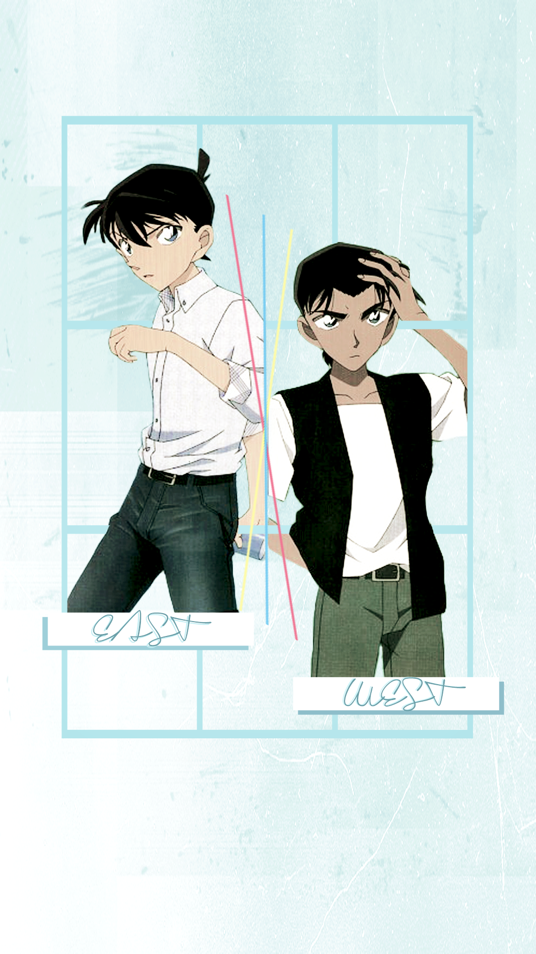 Heiji Nd Shinichi Walllaper - HD Wallpaper 
