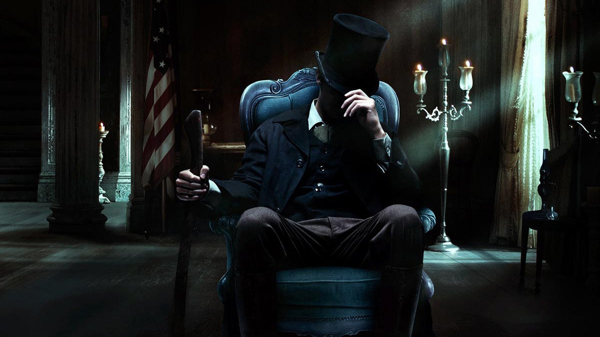 Abraham Lincoln Vampire Hunter Wallpaper Hd - HD Wallpaper 