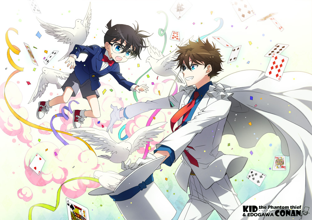 Magic Kaito Kaito Kid Y Conan - HD Wallpaper 