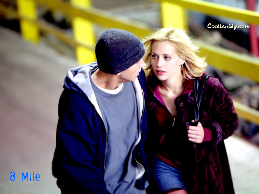 8 Mile Eminem And Brittany Murphy - HD Wallpaper 