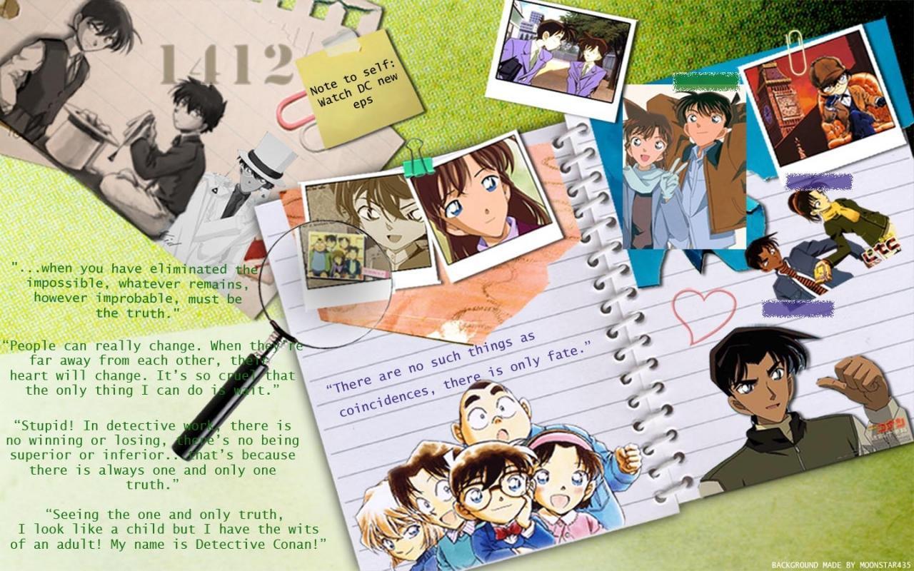 Wallpaper Detektif Conan - Detective Conan Wallpaper Desktop - HD Wallpaper 