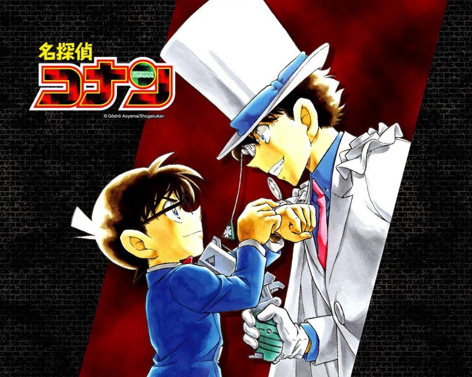 Detective Conan Vs Kaito Kid - HD Wallpaper 