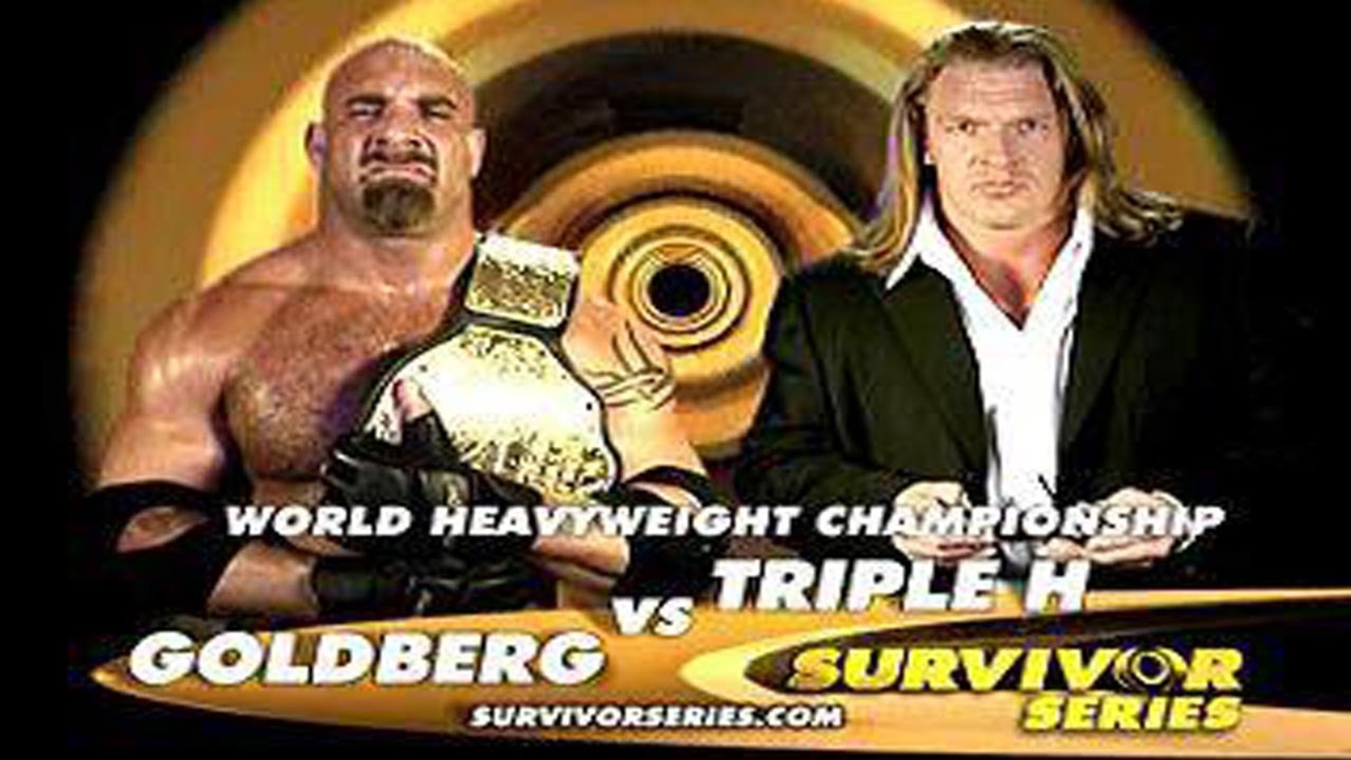 Wwe Triple H Vs Goldberg - HD Wallpaper 