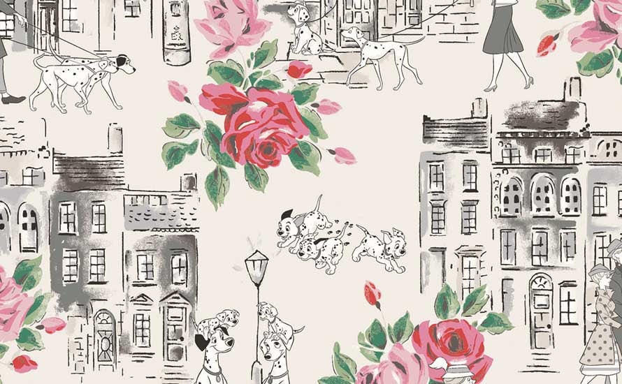 Cath Kidston 101 Dalmatians - HD Wallpaper 