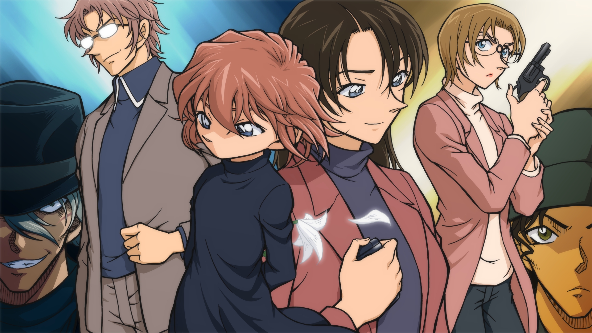 Akemi Miyano & Shuichi Akai - HD Wallpaper 