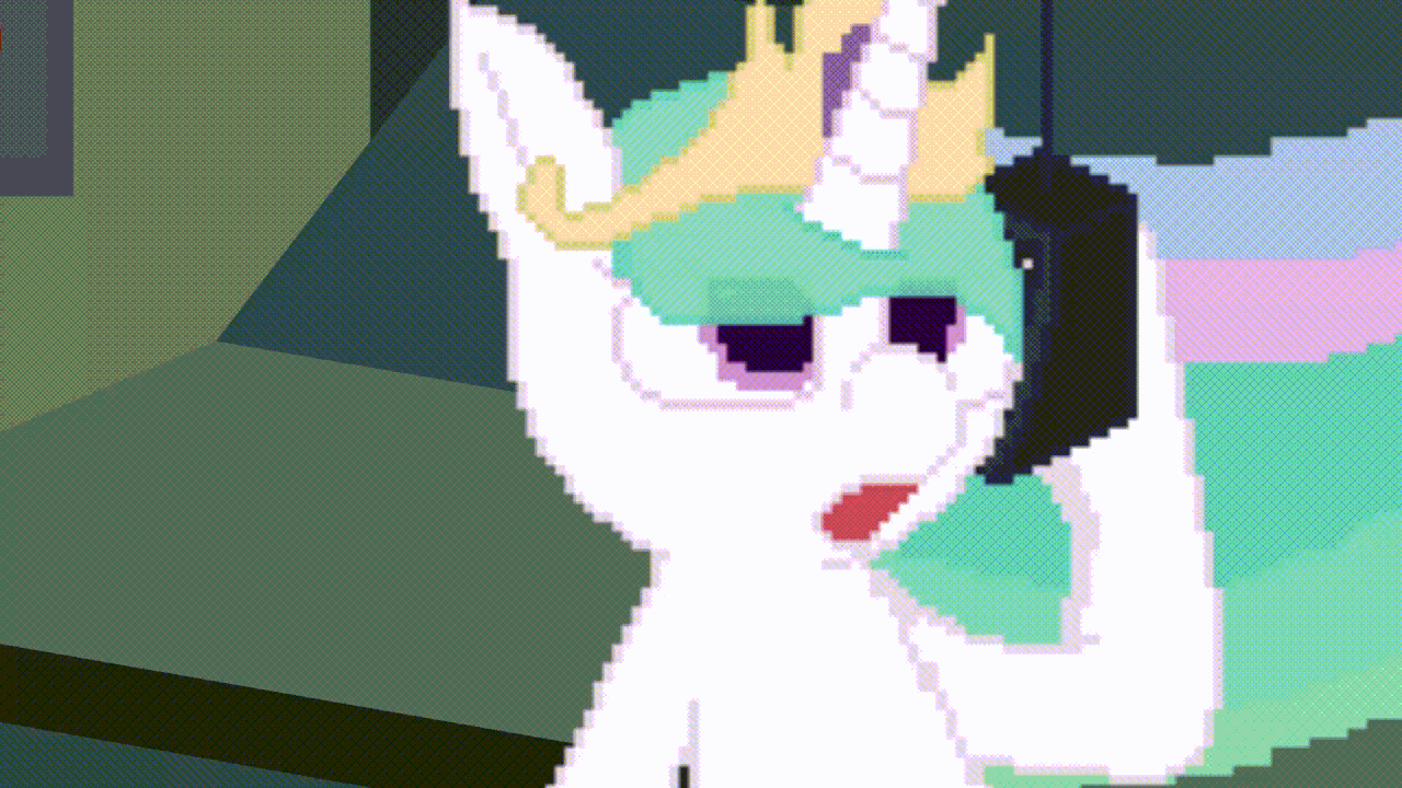 Weird Anime Pixel Animation - HD Wallpaper 