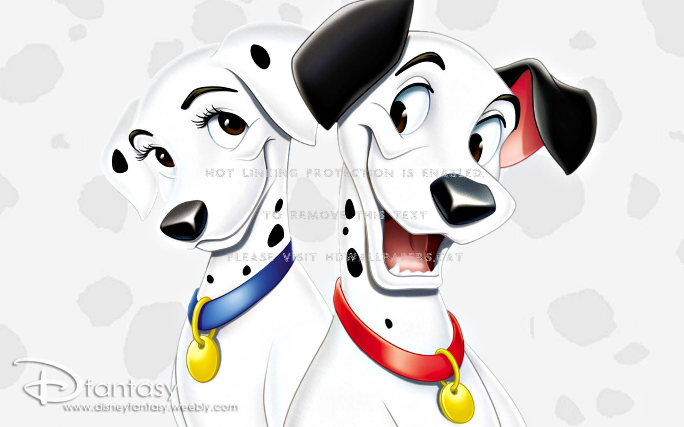 101 Dalmatians Anime Red Dog Spot White - Disney 101 Dalmatians - HD Wallpaper 