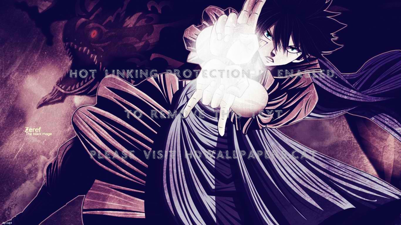 Black Wizard Zeref Natsu Laxus Beck Erza Ah - Zeref Dragneel Wallpaper 4k - HD Wallpaper 