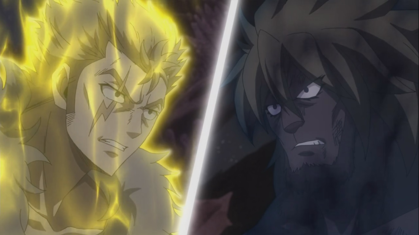 Laxus Vs Tempester - Fairy Tail Laxus Shock - HD Wallpaper 