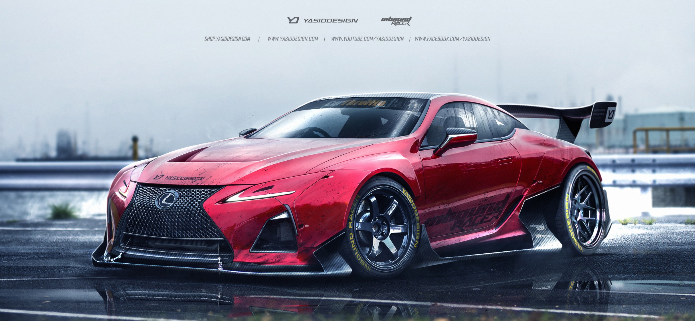 Lexus Lc F Sport - HD Wallpaper 