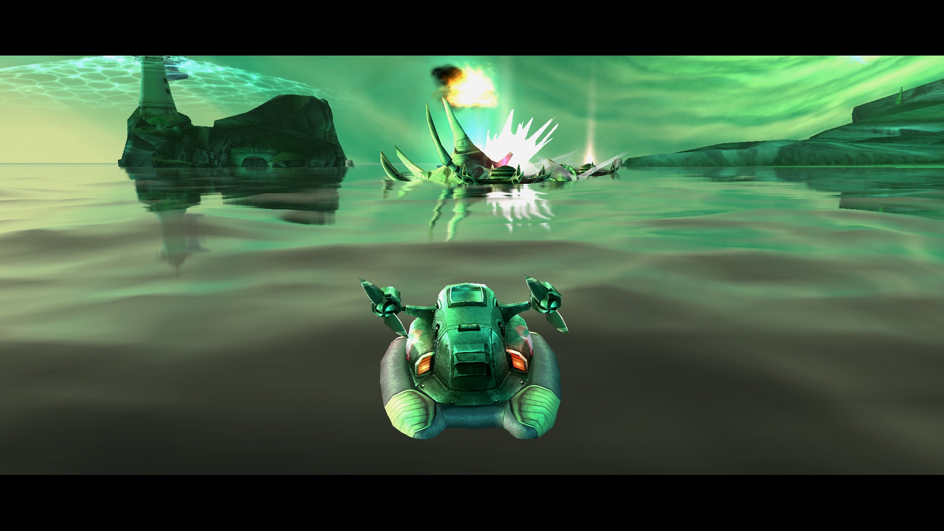 Hovercraft Travel And Battles - Beyond Good And Evil Hovercraft - HD Wallpaper 