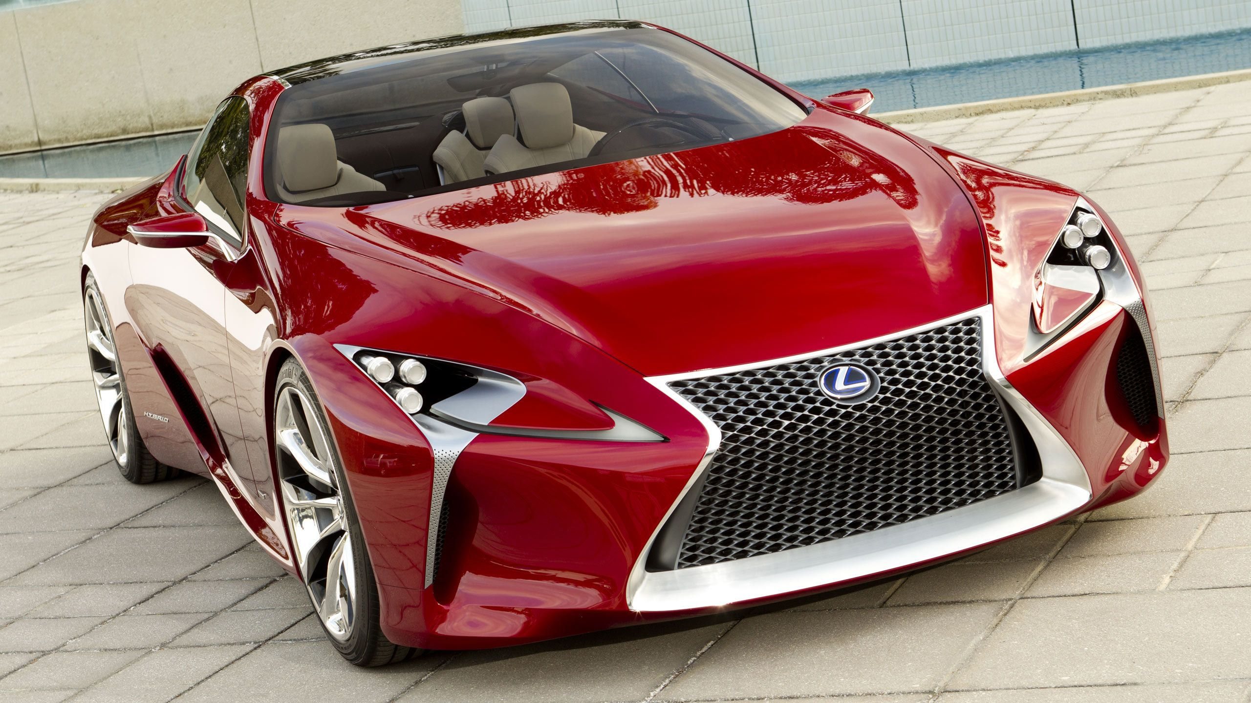 Lexus Lc Concept Car - HD Wallpaper 