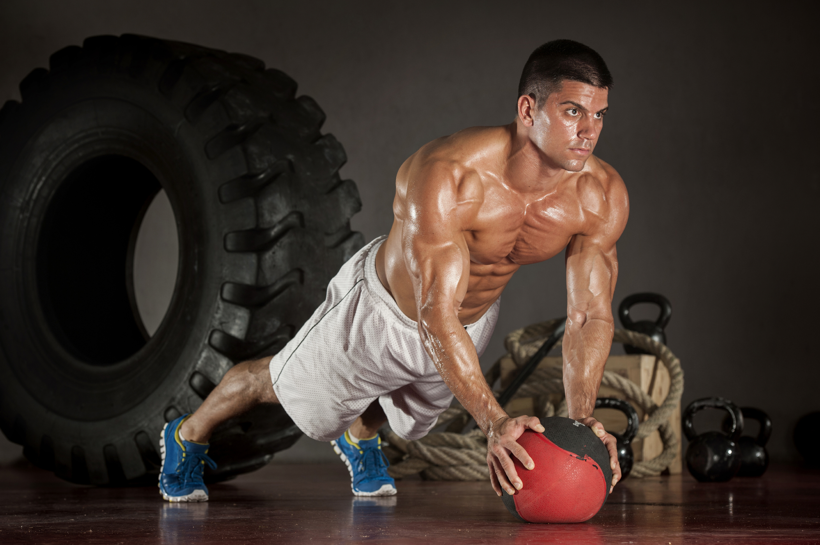 Close Grip Pushup On Ball - HD Wallpaper 