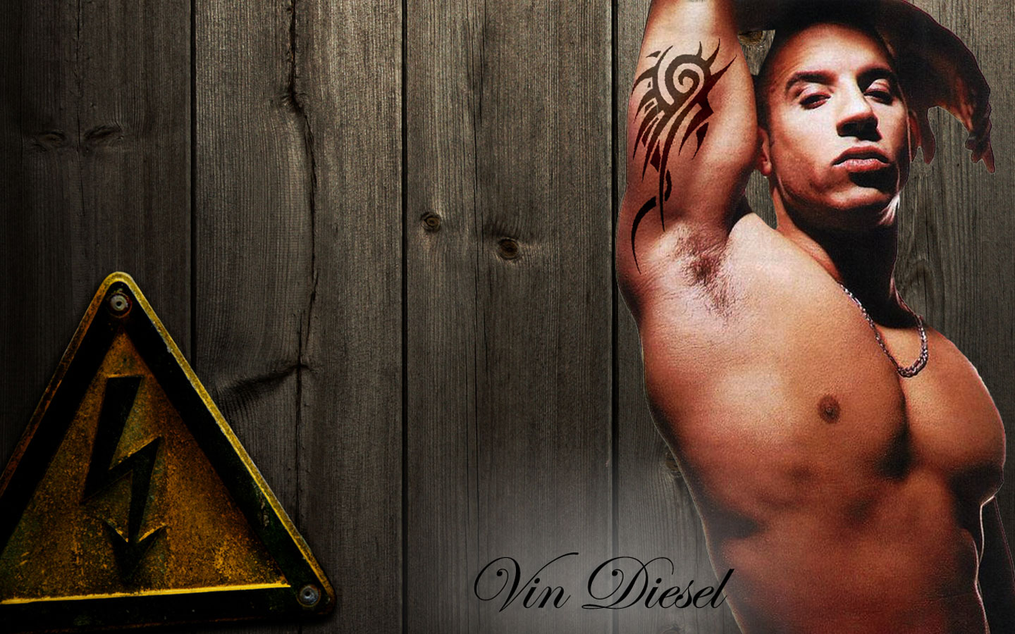 Vin Diesel Tattoo - HD Wallpaper 