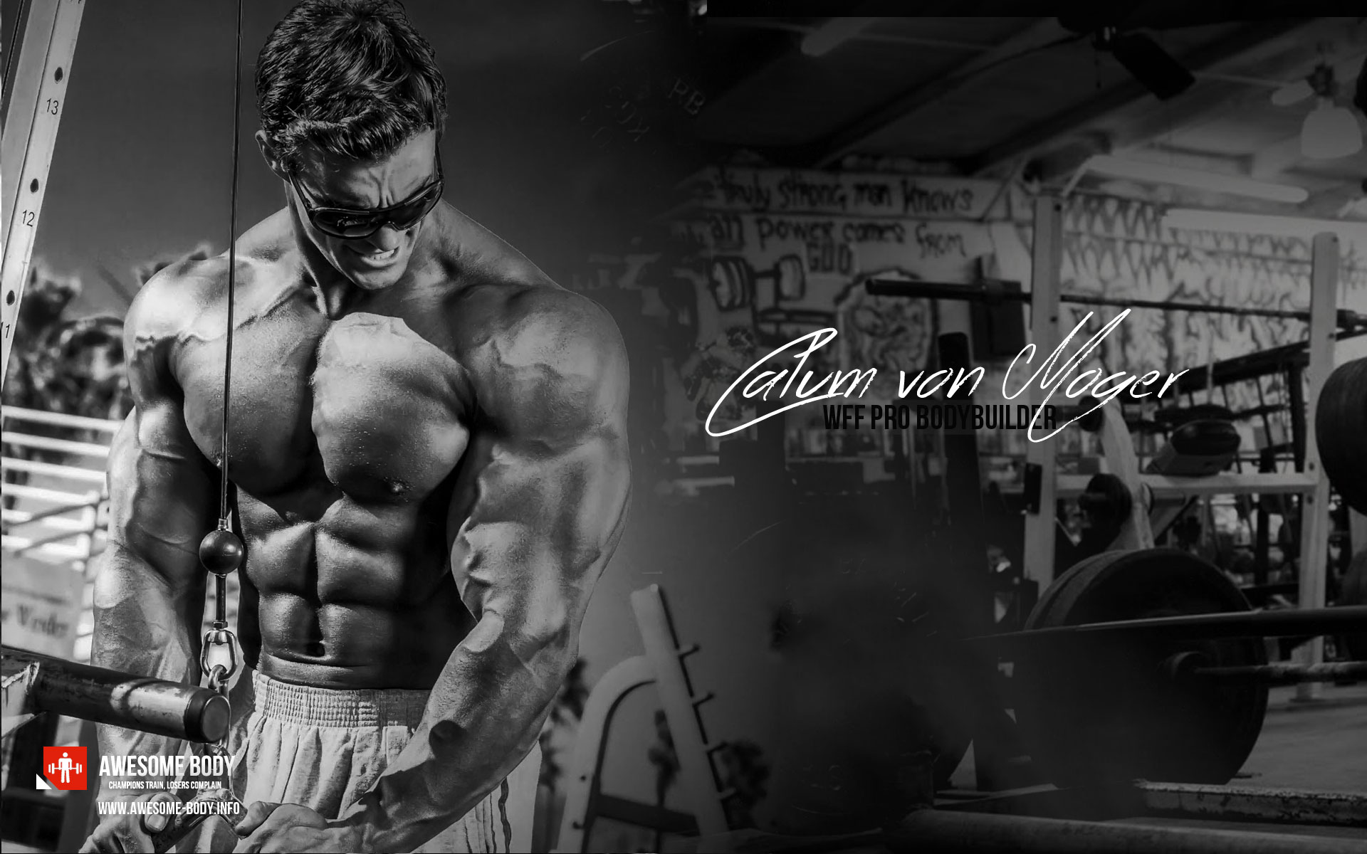 Calum Von Moger Wallpaper Hd - HD Wallpaper 