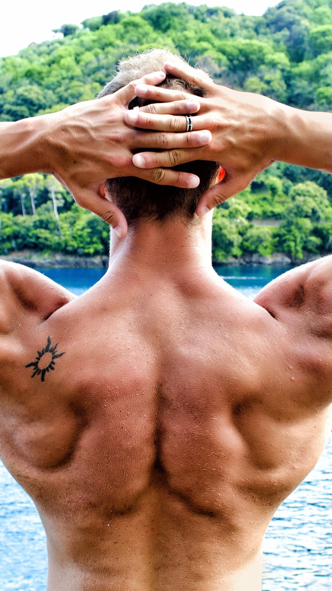 Hand Behind Bodybuilder - 1080x1920 Wallpaper Hand Behind Bodybuilder - 1080x1920 Wallpaper