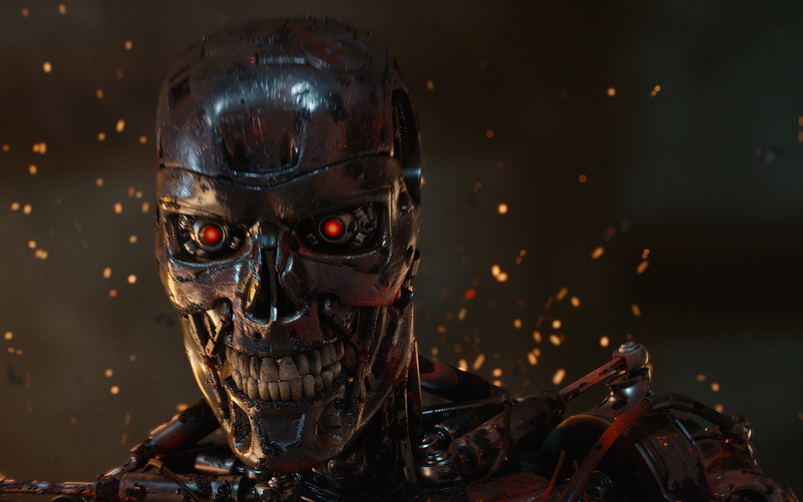 Terminator 5 T 800 Endoskeleton - HD Wallpaper 