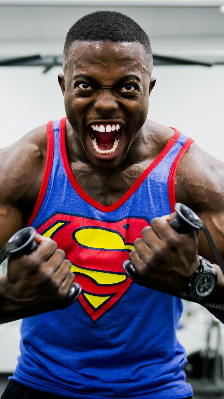 Wallpaper Bodybuilder, Athlete, Thrust, Bodybuilding - No Pain No Gain Face - HD Wallpaper 