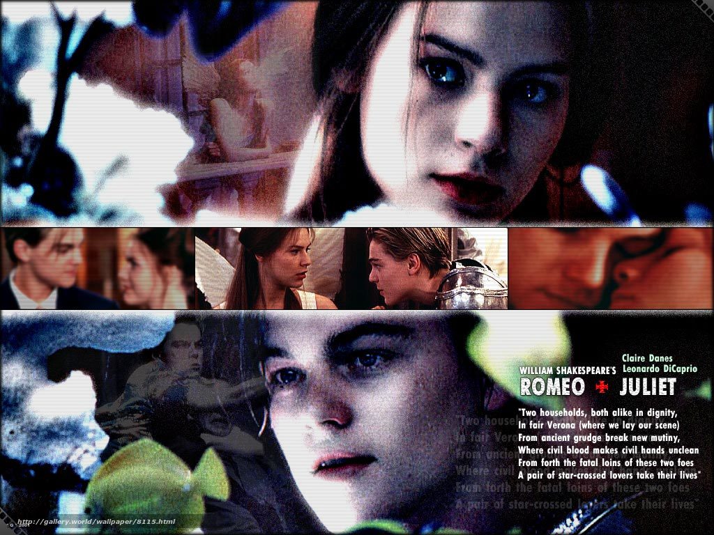 Download Wallpaper Romeo Juliet, Romeo Juliet, Film, - Romeo And Juliet - HD Wallpaper 