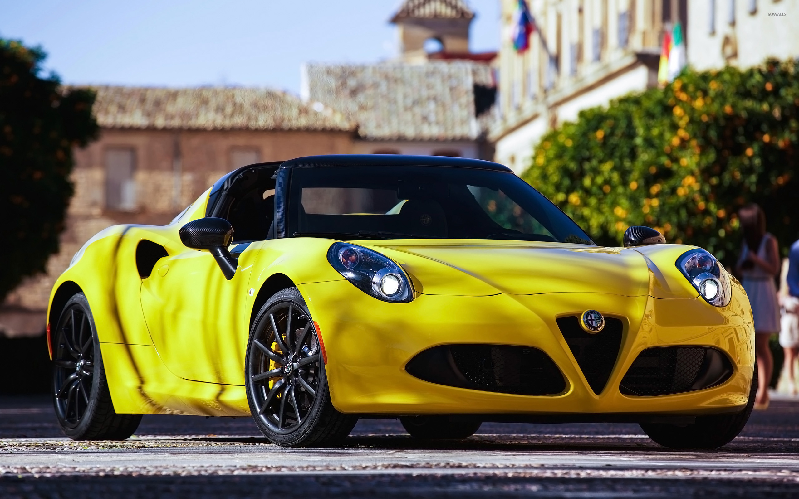 Alfa Romeo Car Hd - HD Wallpaper 