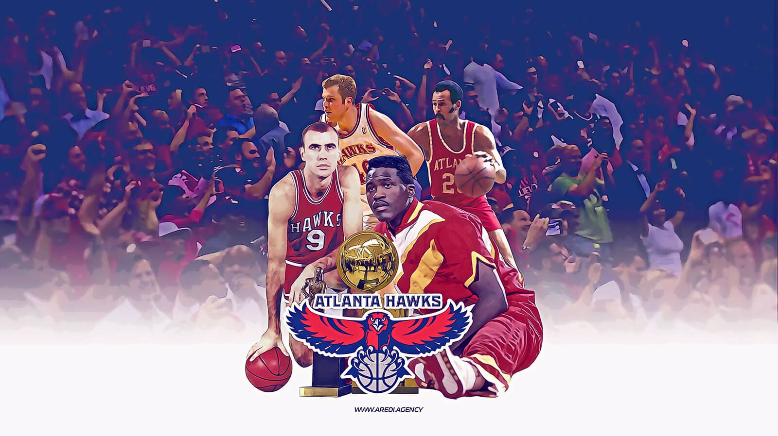 Atlanta Hawks 1958 Championship - HD Wallpaper 