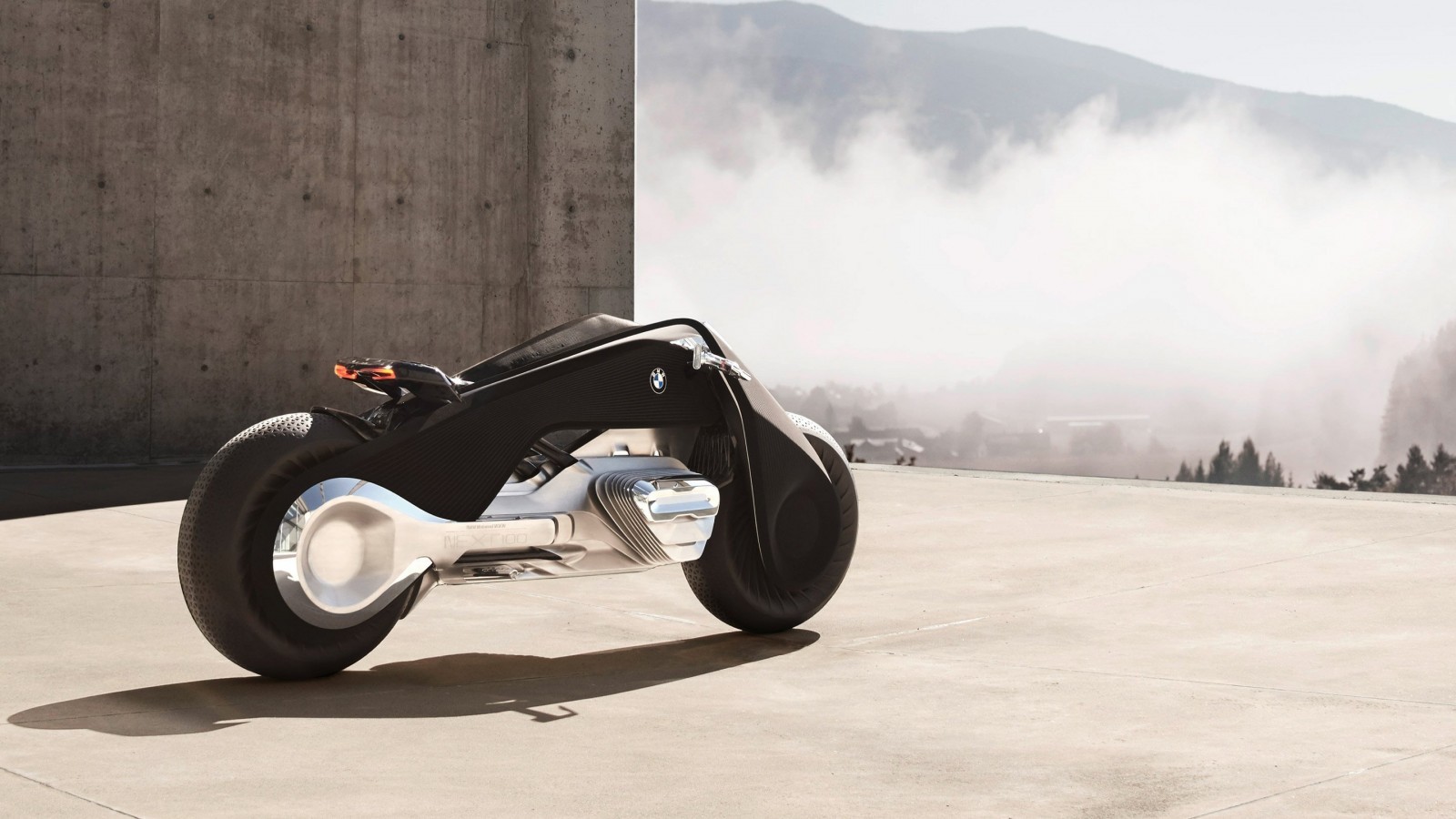 Bmw Motorrad Vision Next 100, Black, Motorcycle Bmw Self Balancing