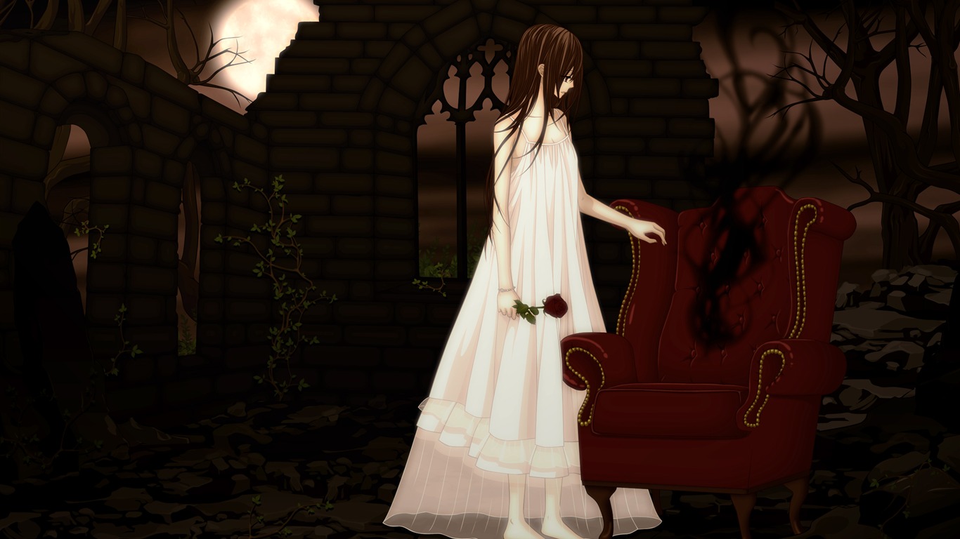 Vampire Knight Yuki-design Widescreen Wallpaper2015 - Vampire Knight Yuki Kuran Outfit - HD Wallpaper 