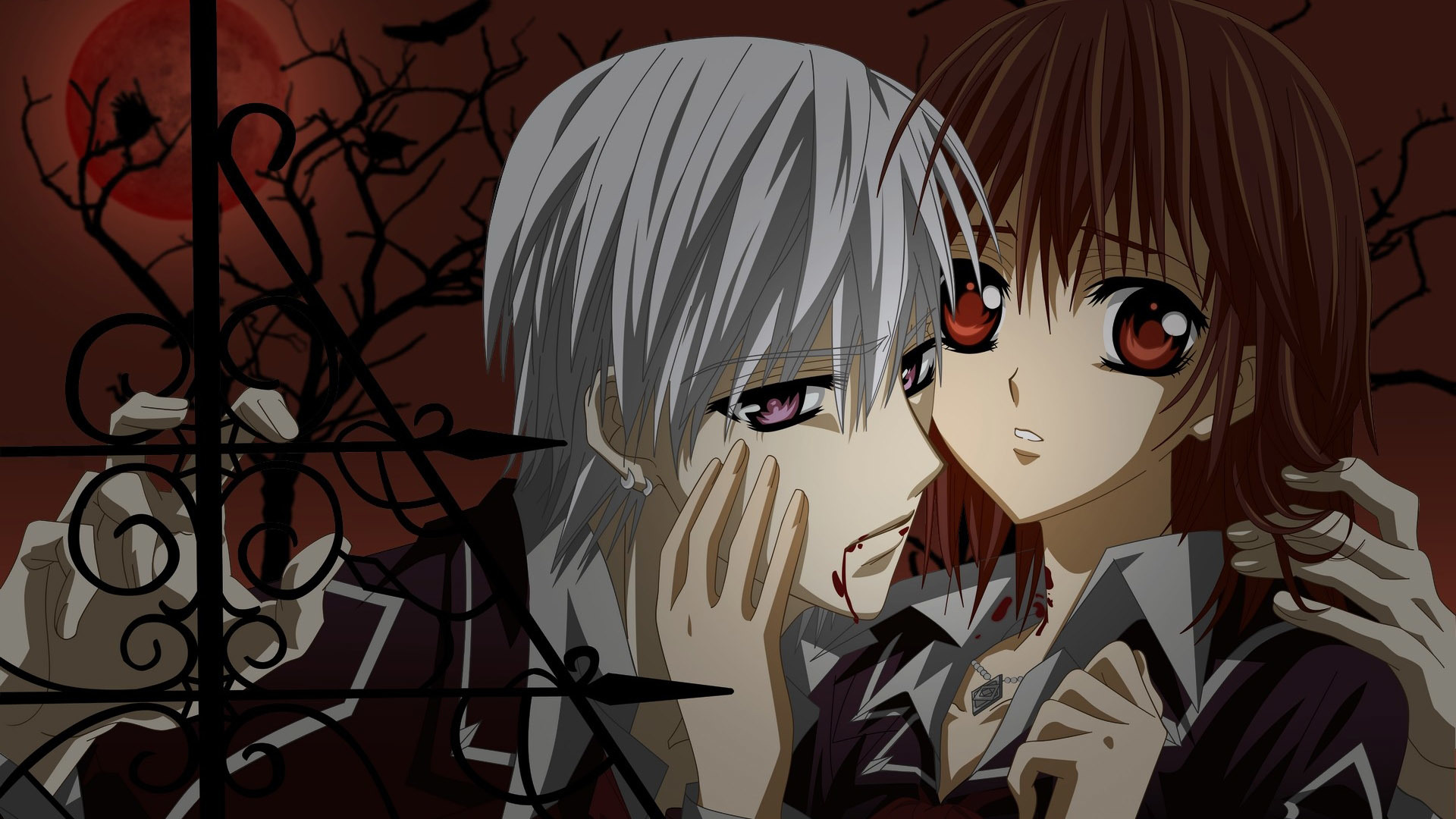 Zero Yuki Vampire Knight - HD Wallpaper 