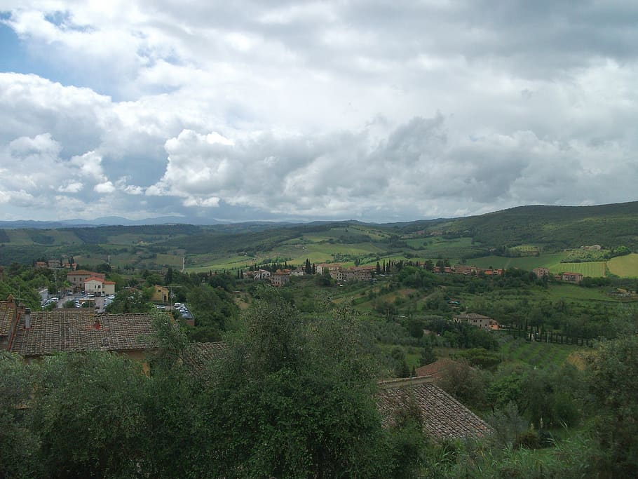 Switzerland, Zürich, Landschaft, Toskana, Cloud - Rural Area - HD Wallpaper 