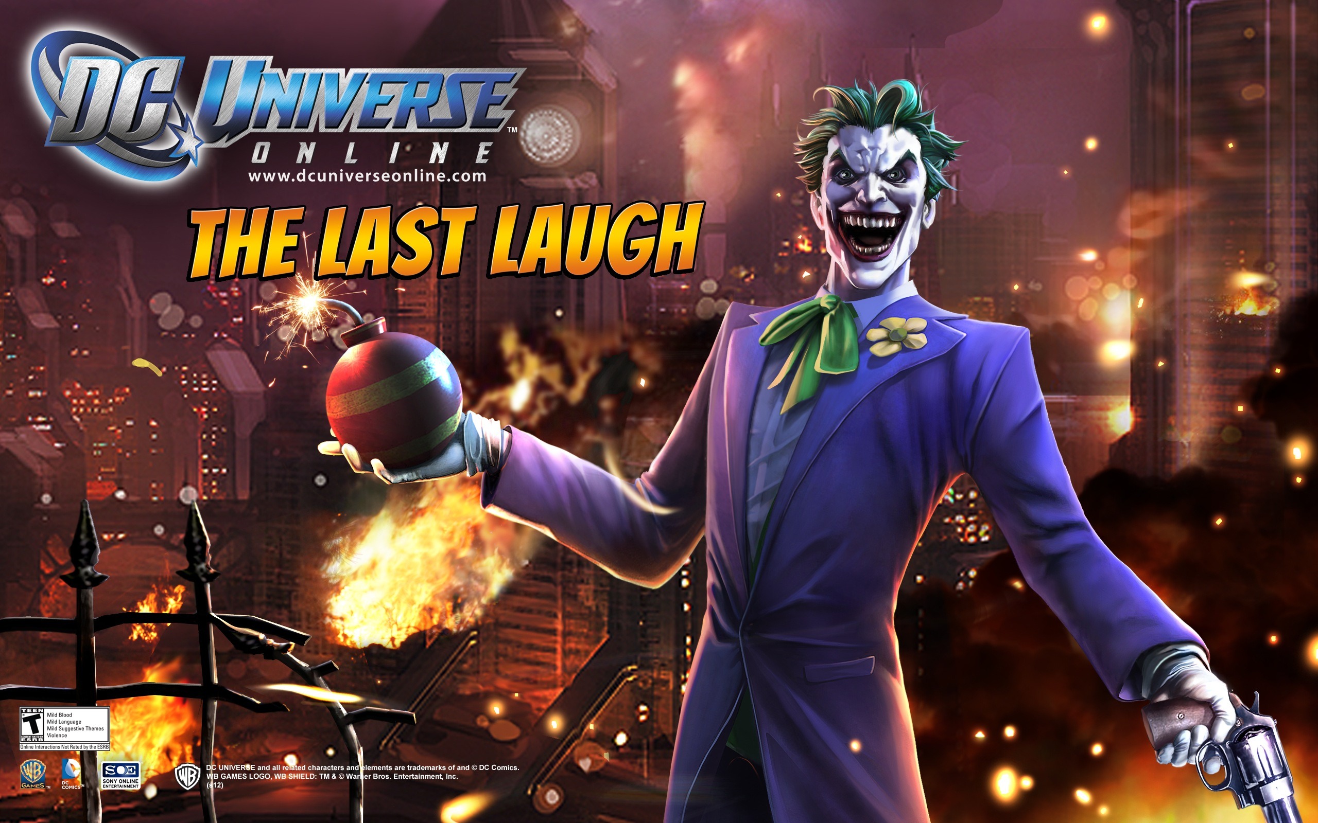 Dc Universe Online Wallpapers Joker - HD Wallpaper 