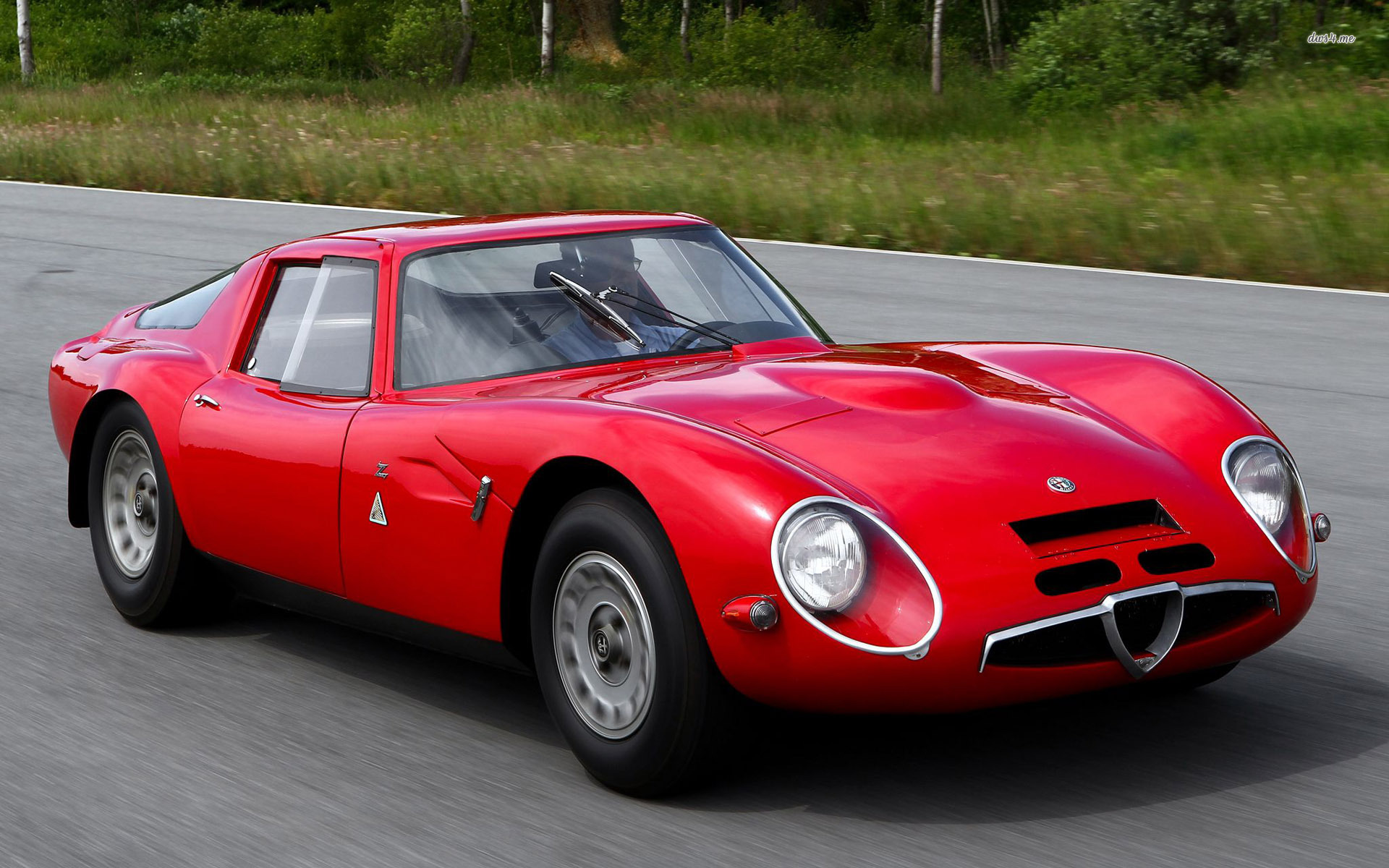 Alfa Romeo Zagato Tz2 Front - HD Wallpaper 