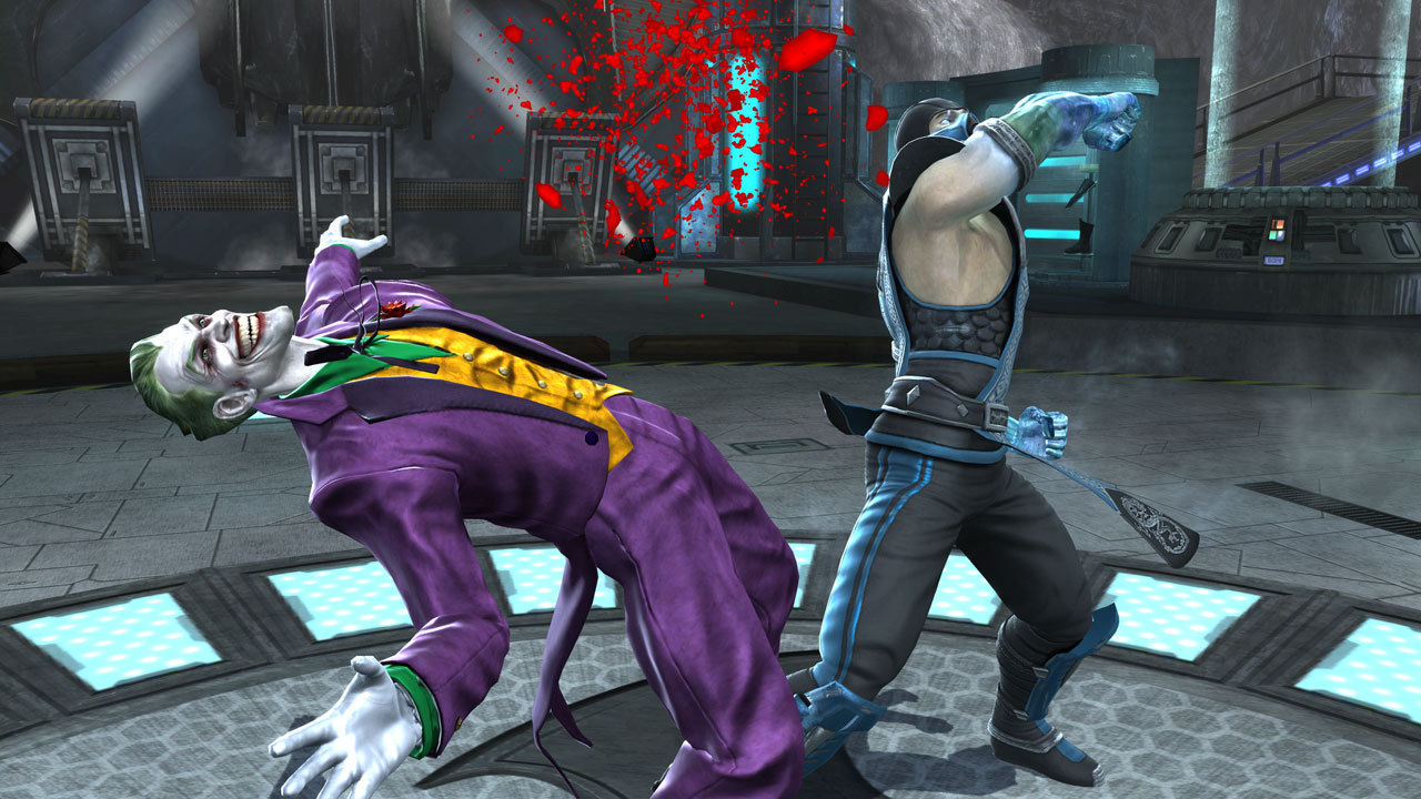 Joker Vs Sub-zero - Mortal Kombat Vs Dc Universe - HD Wallpaper 