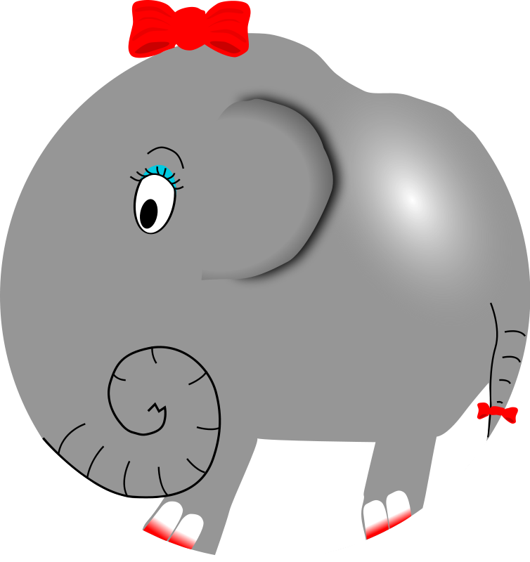 Animated Elephant Pictures - Elephant Cartoon - HD Wallpaper 