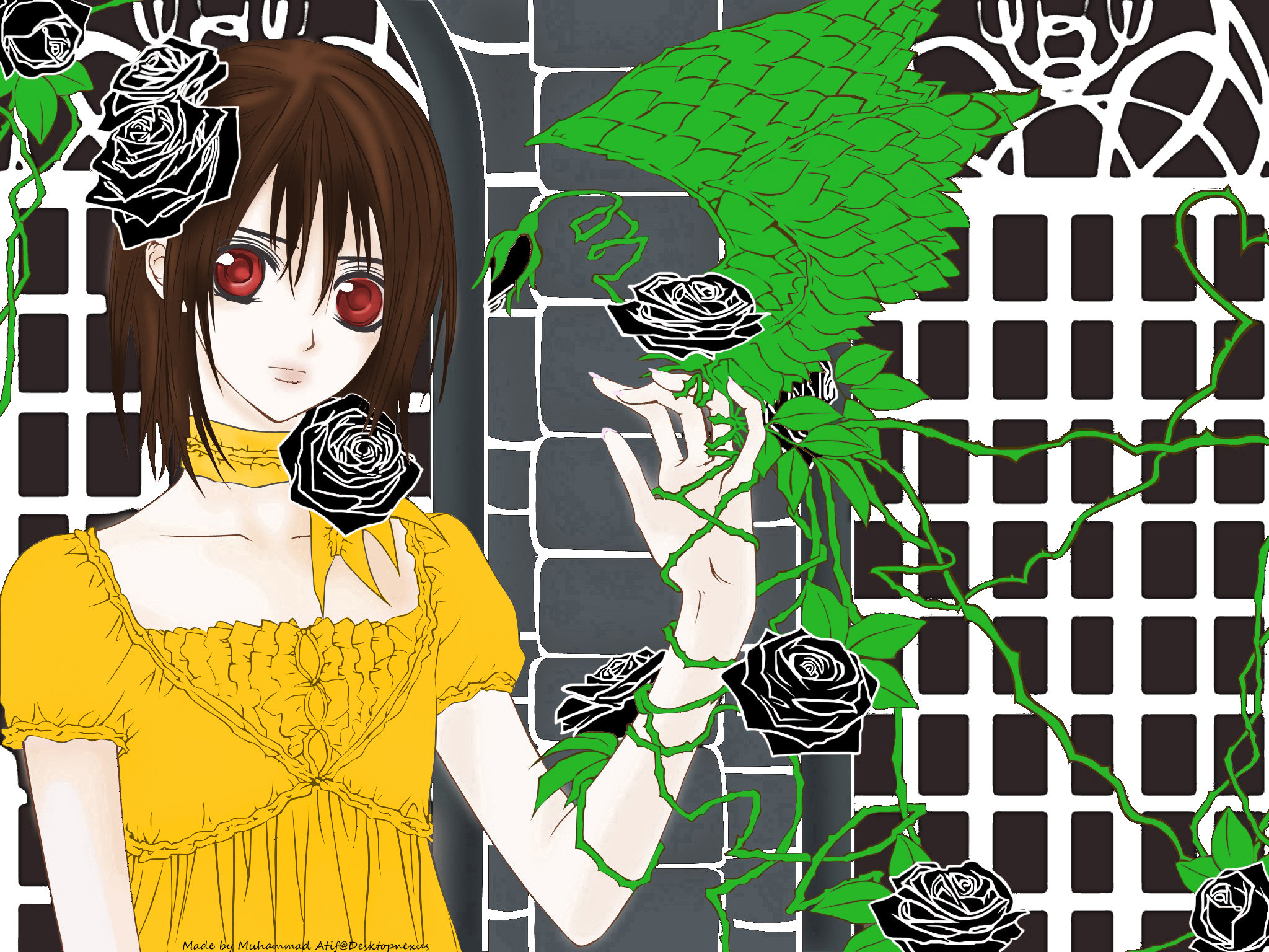 Best Vampire Knight Wallpaper Id - Vampire Knight Yuki - HD Wallpaper 