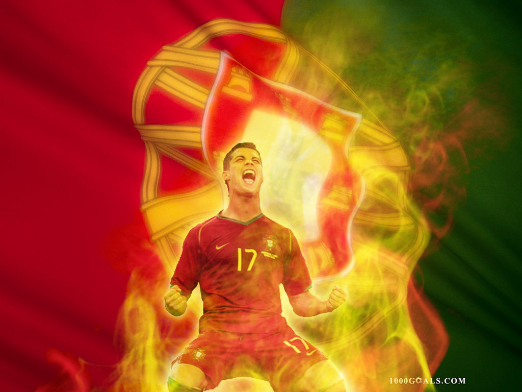 Cristiano Ronaldo Wallpaper Portugal - C Ronaldo Portugal - HD Wallpaper 