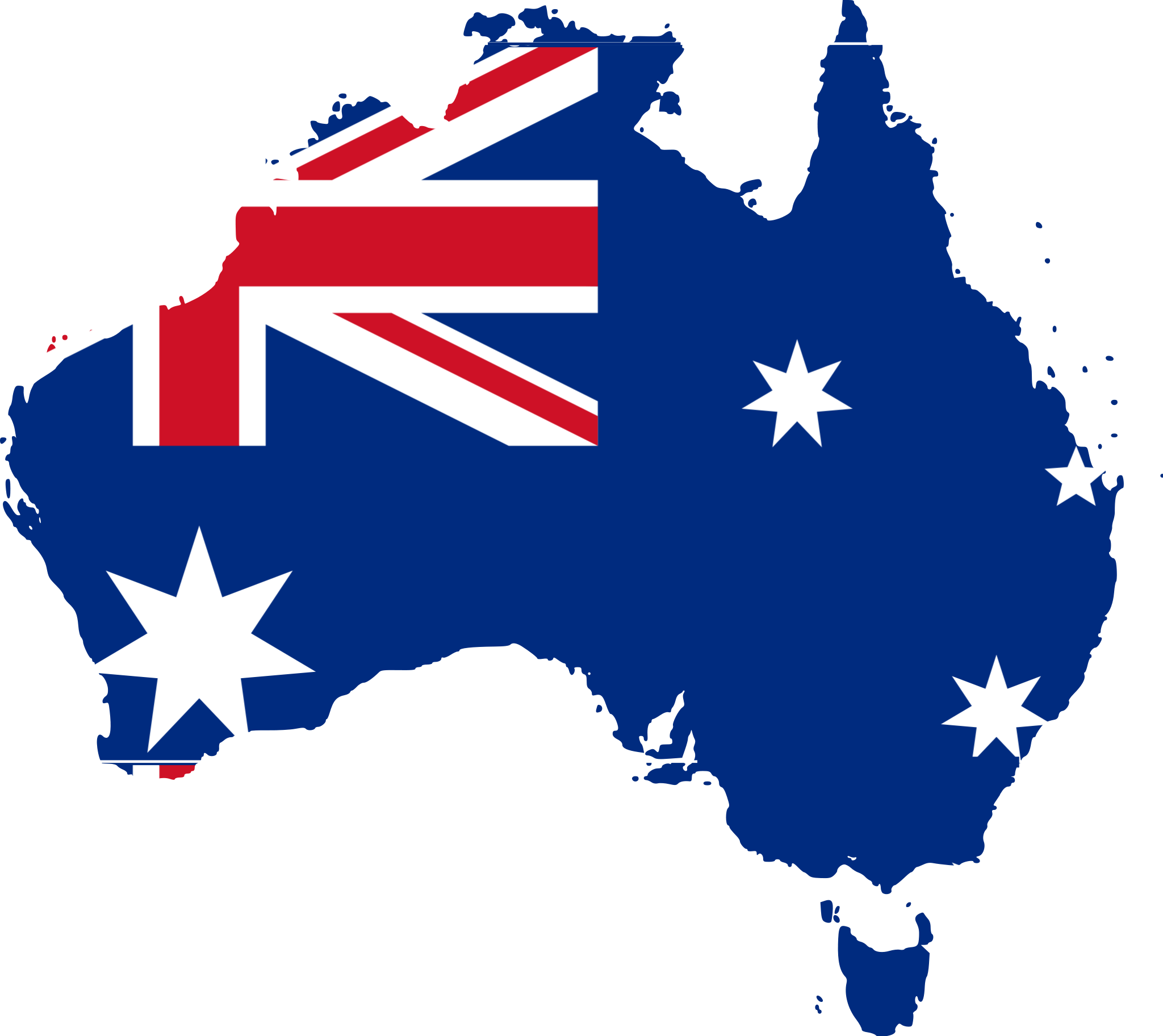 Australia Flag Free Png Image - Australian Flag On Australia - HD Wallpaper 