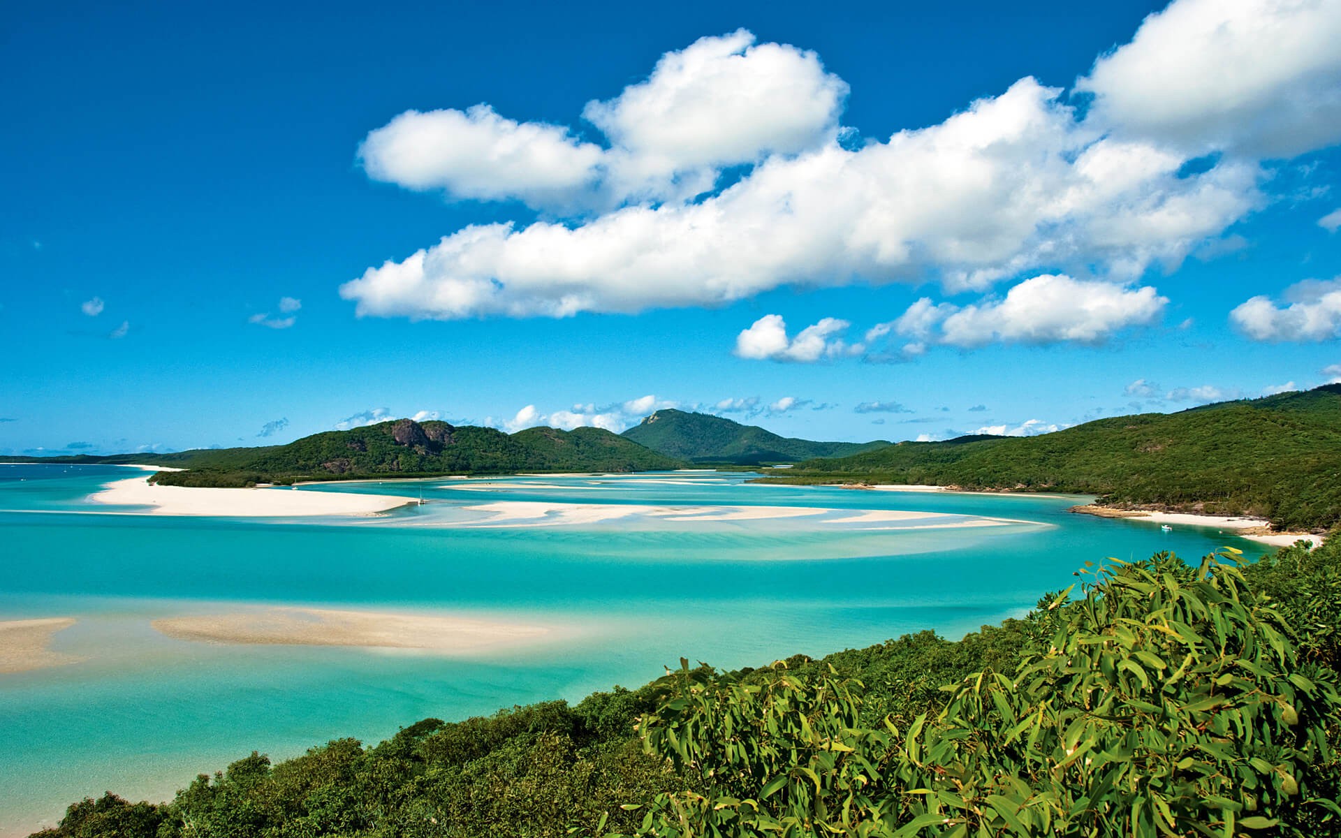 Whitehaven Beach, Whitsunday Island, Queensland, Australia - Australia Beaches Desktop Background - HD Wallpaper 
