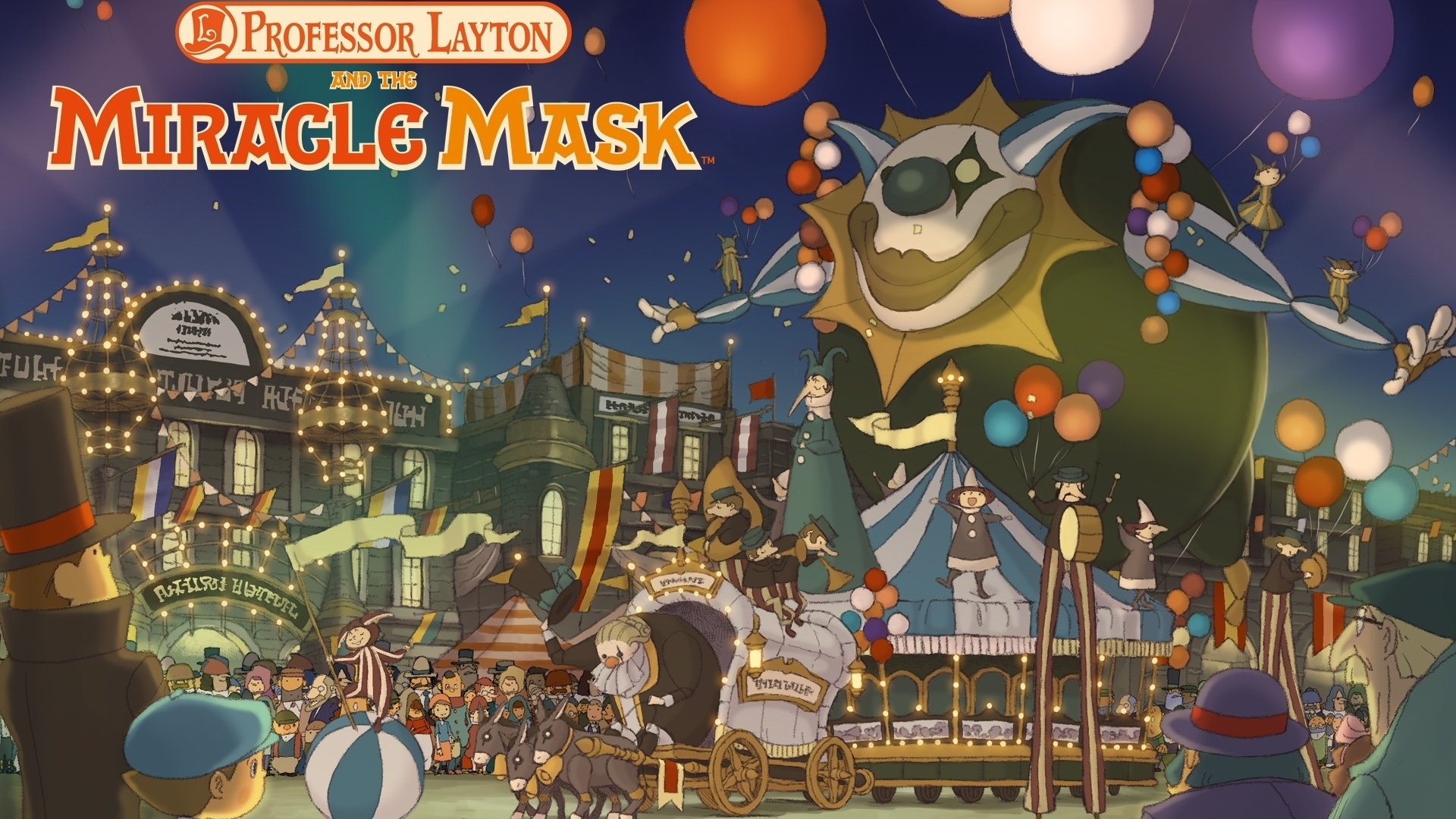 Professor Layton Miracle Mask - HD Wallpaper 