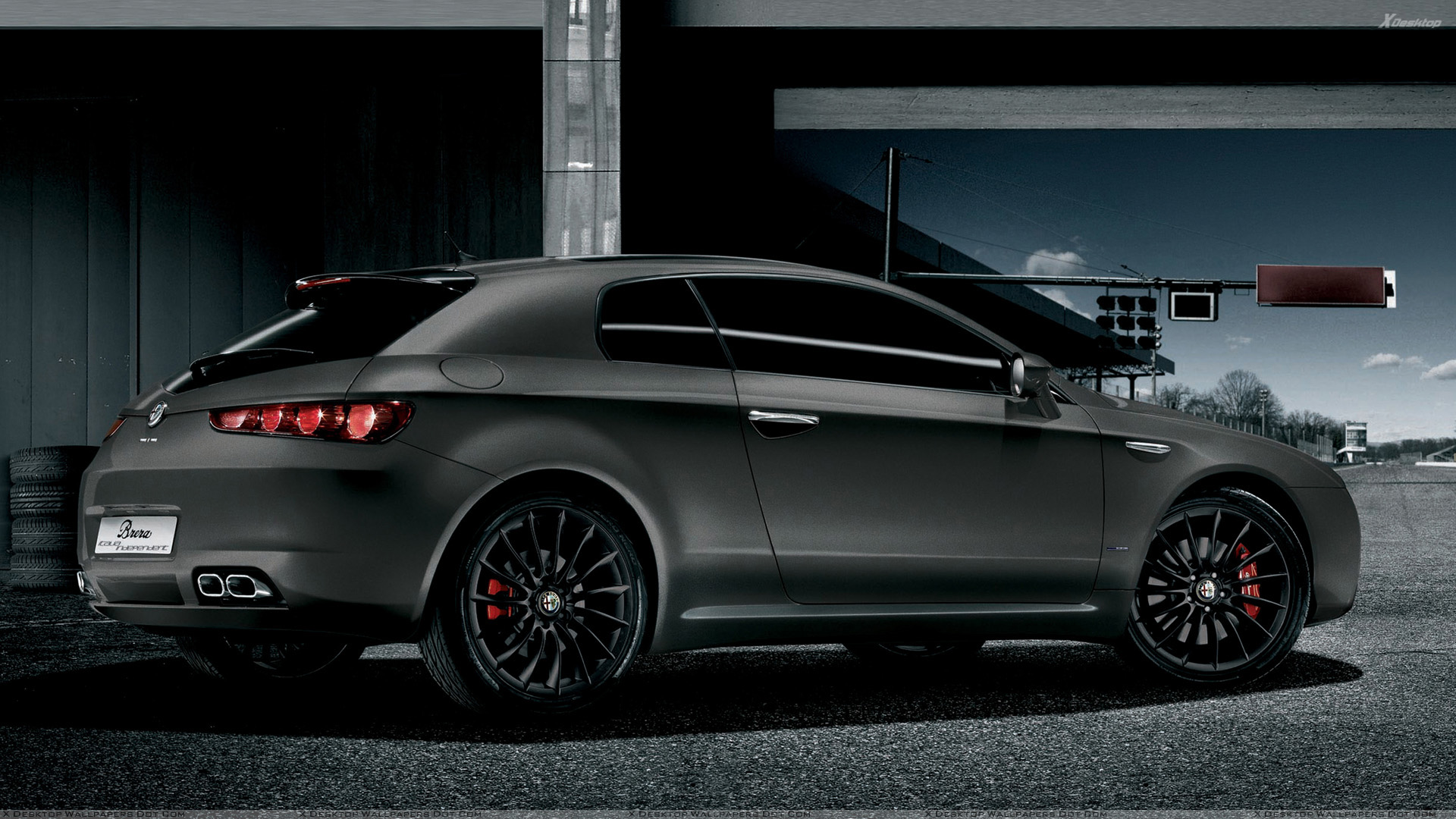 Alfa Romeo Brera 3.2 - HD Wallpaper 