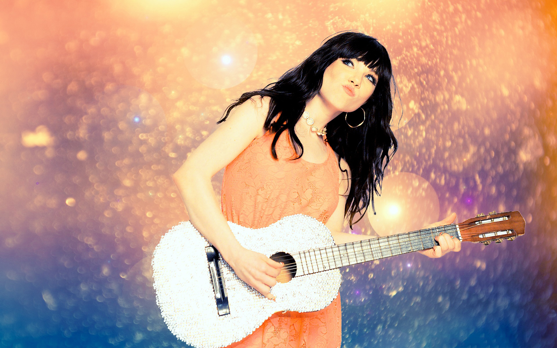 Carly Rae Jepsen Guitar - HD Wallpaper 