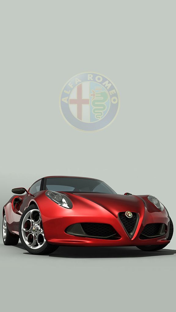 Alfa Romeo 4c Wallpaper Iphone - HD Wallpaper 