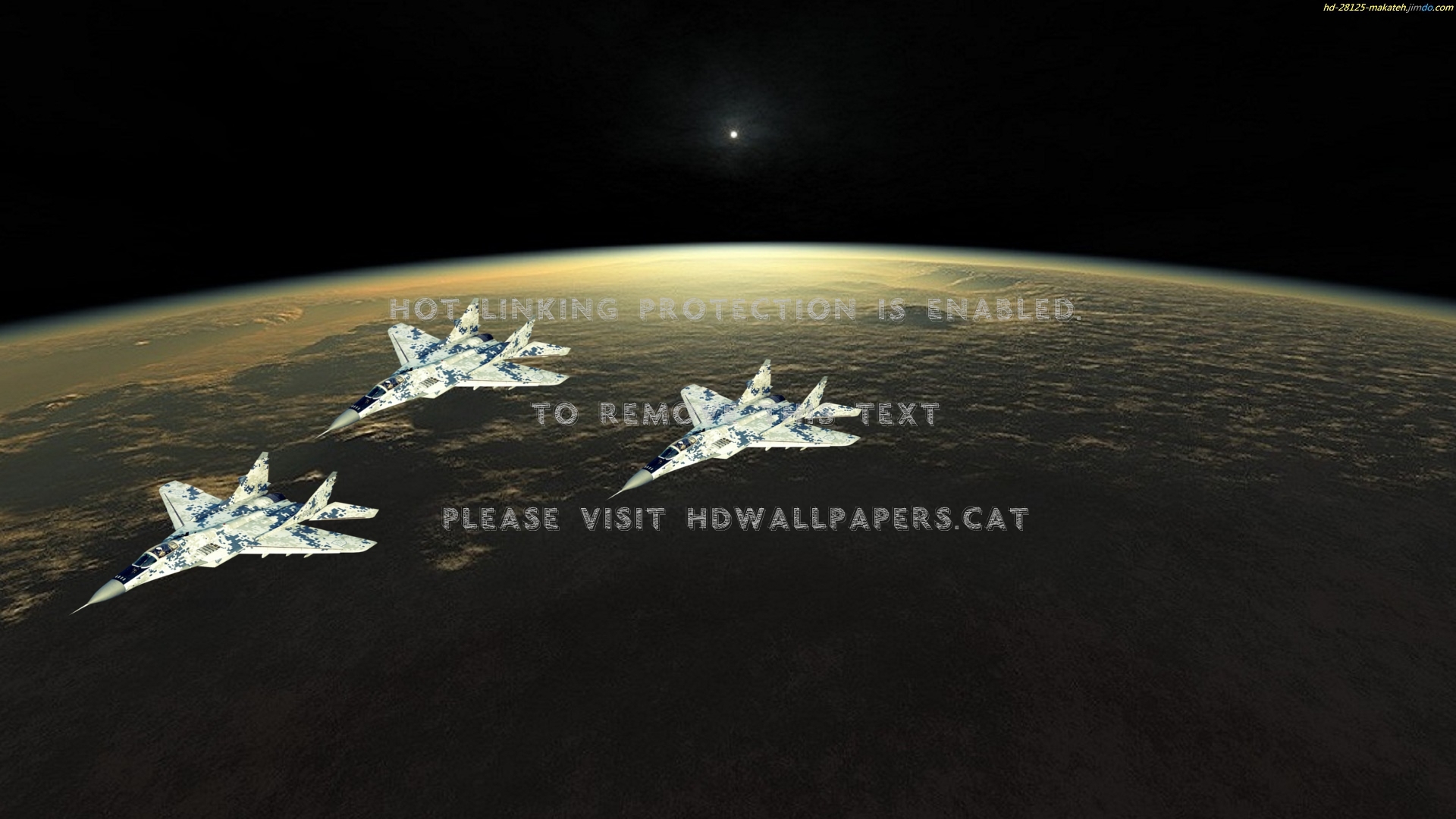 Mig 29 Erde Planet Flugzeug Mensch Aircraft - Background Mig 25 - HD Wallpaper 