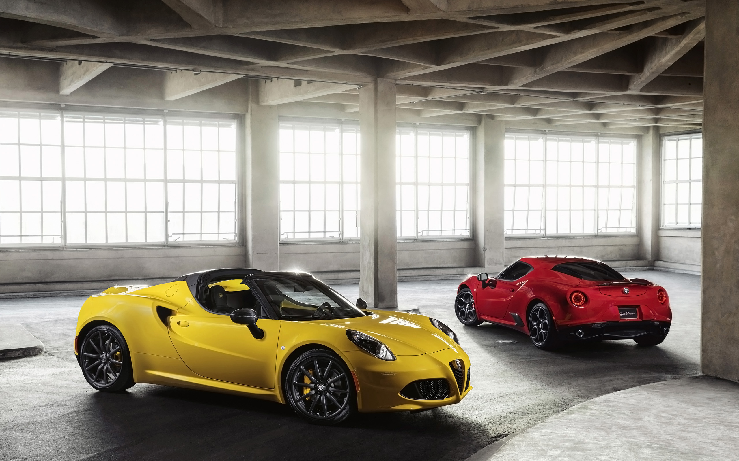 2015 Alfa Romeo 4c Spider 2 Car Hd Wallpaper - Alfa Romeo 4c Spider - HD Wallpaper 