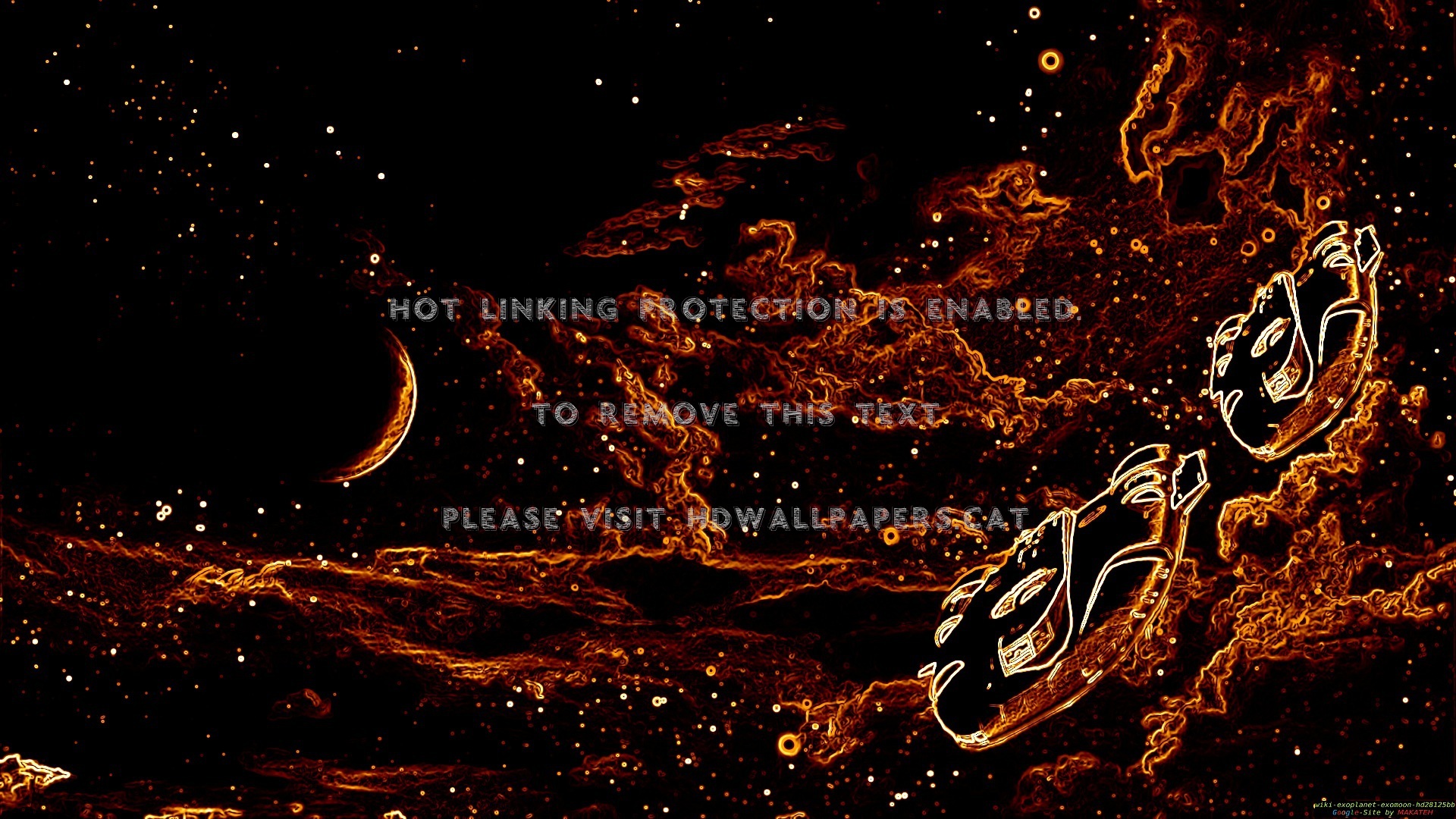 Neon-world Planet Ship People Mond Space - Night - HD Wallpaper 