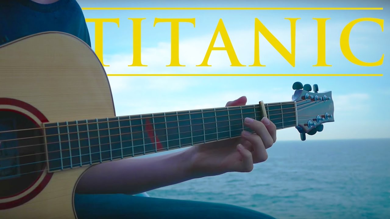 My Heart Will Go On Titanic Theme Fingerstyle Guitar - HD Wallpaper 