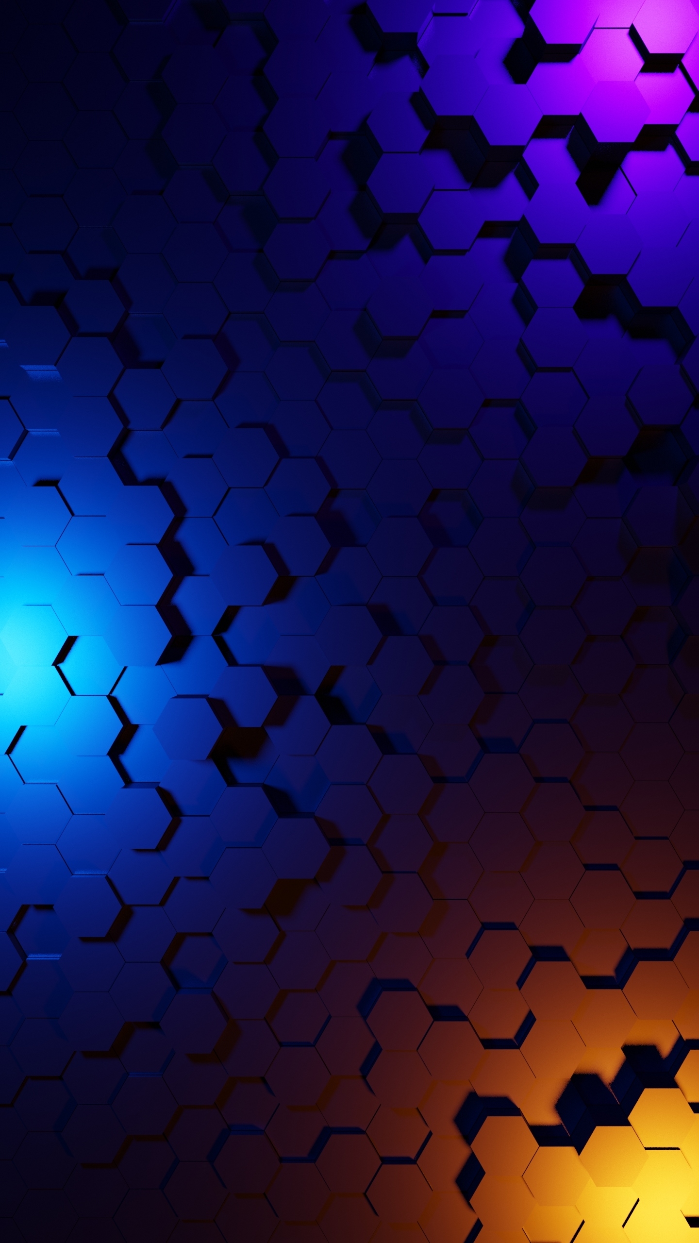 Color Burst, Hexagonal Pattern, Bluish, Wallpaper - Art - HD Wallpaper 