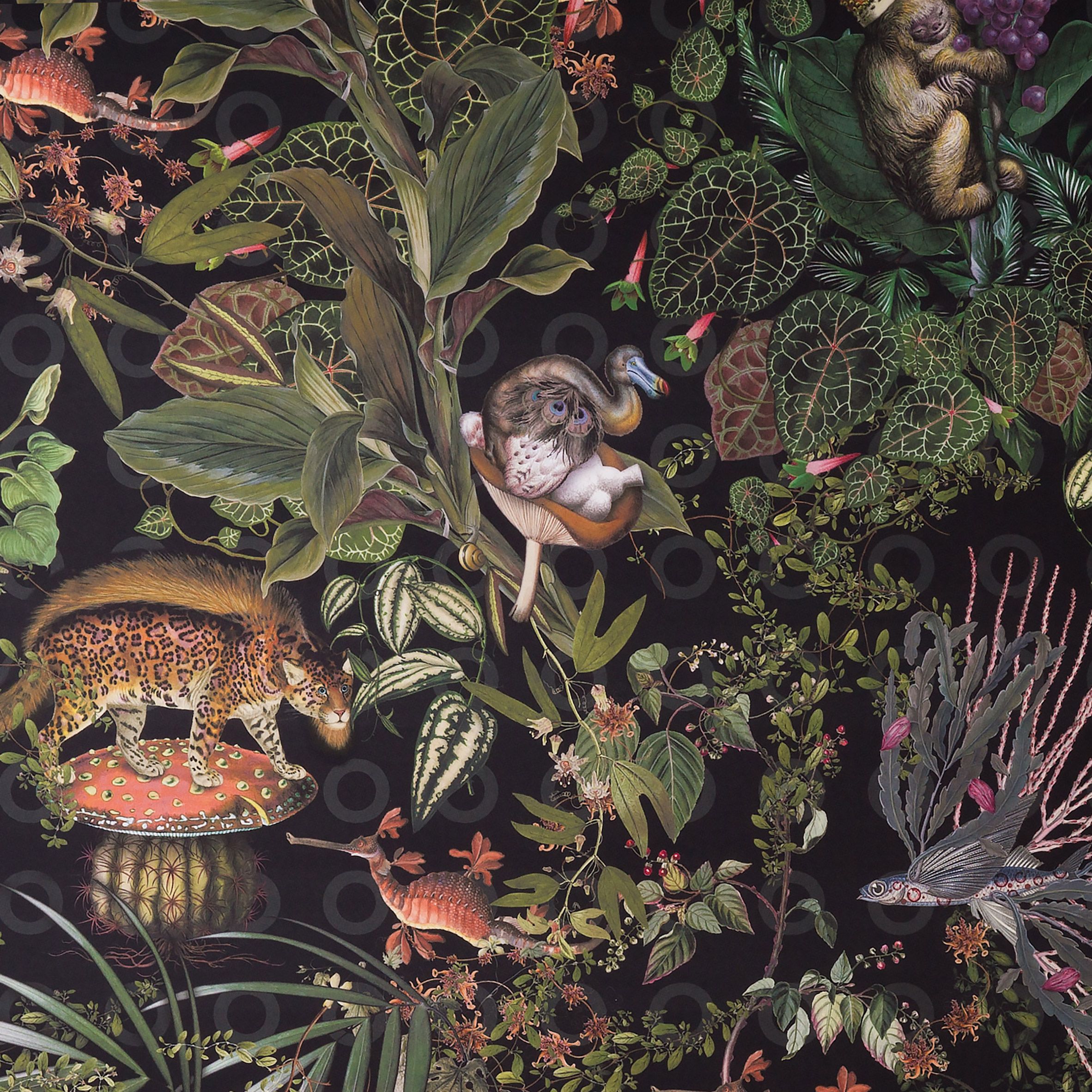 Moooi Wallpaper Extinct Animals - HD Wallpaper 